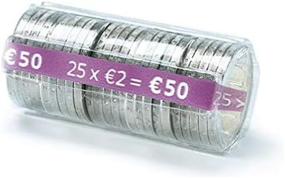 RESKAL Etui à monnaie THE CONTAINER, pour 25 x 2 EUR