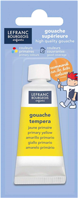 LEFRANC BOURGEOIS Gouache en tube 20 ml, jaune primaire