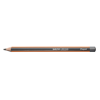 Maped Crayon papier BLACK'PEPS JUMBO degré de dureté : HB