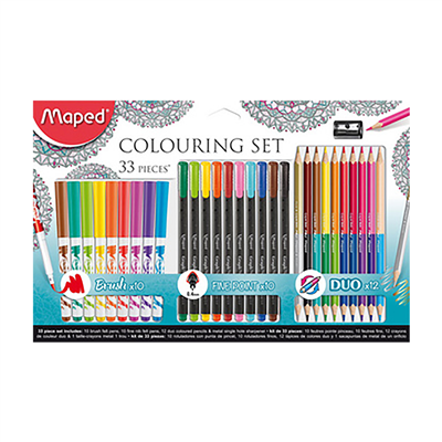 Maped Set de dessin Colouring Set étui en carton de 33