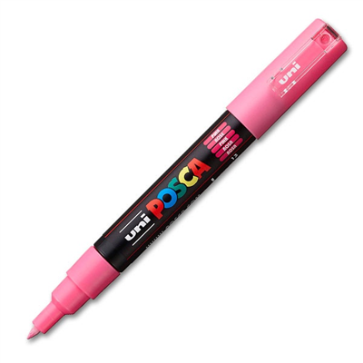 Uni-ball Posca Marqueur à pigment PC-5M, rose