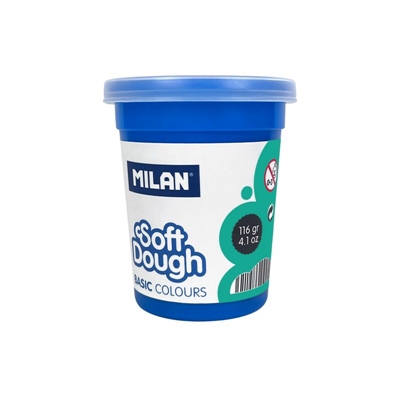 Milan pot 116 g pâte à modeler Soft Dough, turquoise