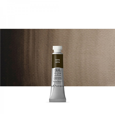 Winsor & Newton Peinture Professionnelle Aquarelle 5ml Sepia