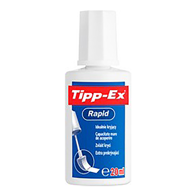 Tipp-Ex Flacon correcteur Rapid blanc contenu : 20 ml