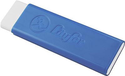 Läufer Gomme en plastique Pocket 2, bleu