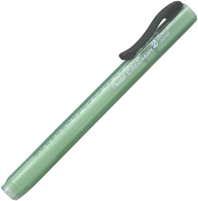 Pentel Stylo gomme ClicEraser2 ZE11T, vert-transparent