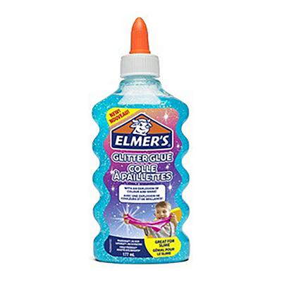 ELMER'S Colle à paillettes Glitter Glue 177 ml bleu