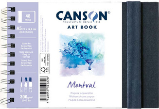 CANSON Carnet de dessin ART BOOK Montval A5