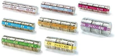 RESKAL Etui à monnaie THE CONTAINER, kit de 400 tubes