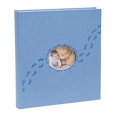 EXACOMPTA Album photos enfants Pilou 290 x 320 mm bleu