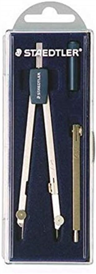 STAEDTLER Compas scolaire 559, longueur : 128 mm, 3 pièces