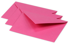 Pollen by Clairefontaine Enveloppes 75 x 100 mm fuchsia