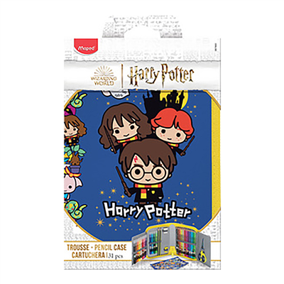 Maped Etui scolaire HARRY POTTER KIDS en polyester équipé