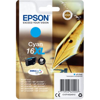 Epson T 16 XL Cyan C13T16324012