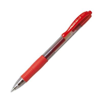 Pilot Stylo roller à encre gel G2 07, rouge 163173