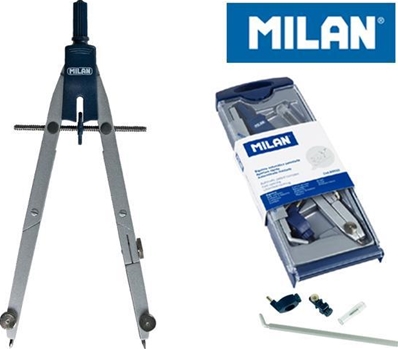 Milan  Coffret compas technique avec balustre géant