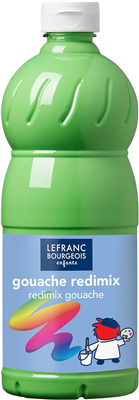 LEFRANC BOURGEOIS Gouache liquide 1.000 ml, vert clair