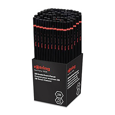rotring Crayon à papier BLACK EXAM dans un pot de 72
