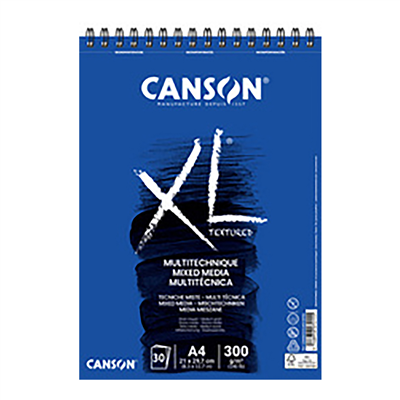 CANSON Bloc de dessin XL MIXED MEDIA Textured A5