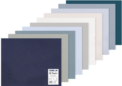 CANSON Papier dessin Mi-Teintes 500 x 650 mm assorti