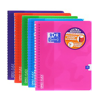 Oxford Cahier spirale Openflex 240 x 320 mm seyès