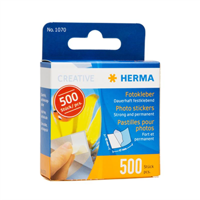 Herma Pastilles pour photos dans un carton distributeur 1070