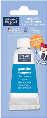 LEFRANC BOURGEOIS Gouache en tube 20 ml, bleu primaire