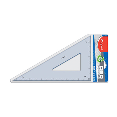 Maped Equerre GEO METRIC 60 degrés hypoténuse : 320 mm