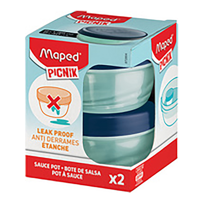 Maped PICNIK Pot à sauce ORIGINS famille rond 40 ml 2