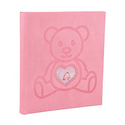 EXACOMPTA Album photos livre OURS TEDDY 290 x 320 mm rose