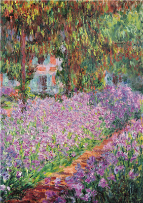 Art & Kraft Le Musée Cahier A5 Jardin - Monet