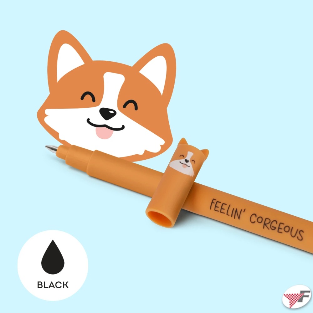 Legami Milano Stylo effaçable Corgi