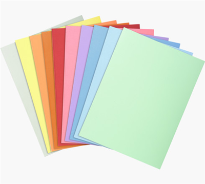 Chemises 24 x 32 Couleurs Assorties 180 gr par 10