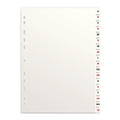 Oxford Intercalaires alphabétiques en carton 18 touches