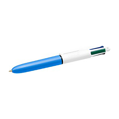 BIC Stylo à bille rétractable 4 Colours mini largeur du