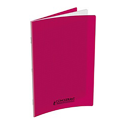 CONQUERANT CLASSIQUE Cahier 170 x 220 mm séyès rose