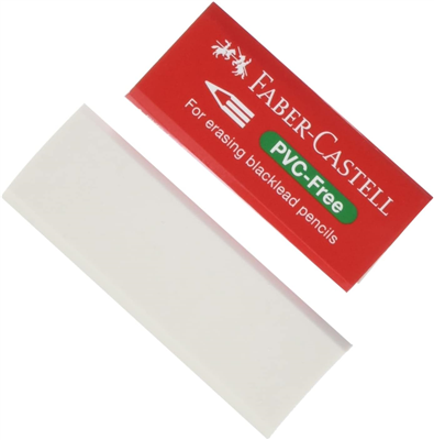 FABER-CASTELL Gomme en plastique 7095 PVC-FREE