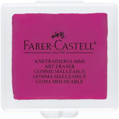 FABER-CASTELL Gomme malléable ART ERASER, assorti