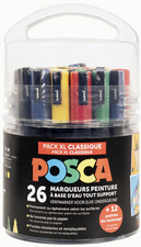 POSCA Marqueur à pigment Pack XL Festif set de 26