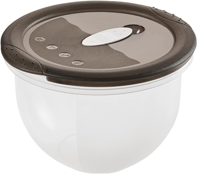 keeeper Boîte pour micro-ondes "laura" 2en1, rond, 1, 5 litre