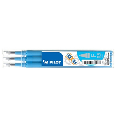 Pilot Frixion : Mine de rechange pour Stylo roller 0.25 mm - Turquoise BLS-FR5-S