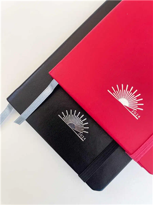 Epopée Agenda Plume B5 rouge