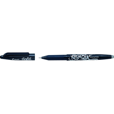 Pilot Stylo roller à encre gel FRIXION BALL, noir 322709