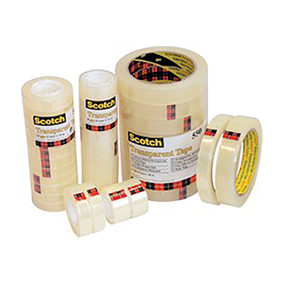 Scotch Ruban adhésif transparent 550 19 mm x 66 m film