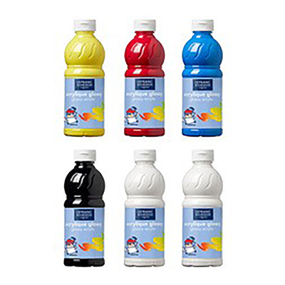 LEFRANC BOURGEOIS Acrylique Glossy 500 ml assorti