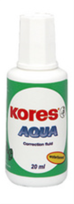 Kores Correcteur liquide AQUA, 20 ml KF69101