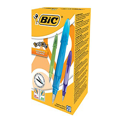 BIC Stylo plume Easy Clic taille de plume : M boîte de 20