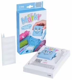 COLOP Set tampon marqueur 'DIY Marky' Printer C20, bleu