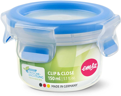 emsa Boîte de conservation CLIP & CLOSE, 0, 15L, transparent