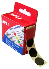 agipa APLI Pastille de signalisation diamètre : 15 mm noir